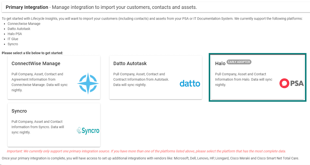 HaloPSA integration in LCI.png